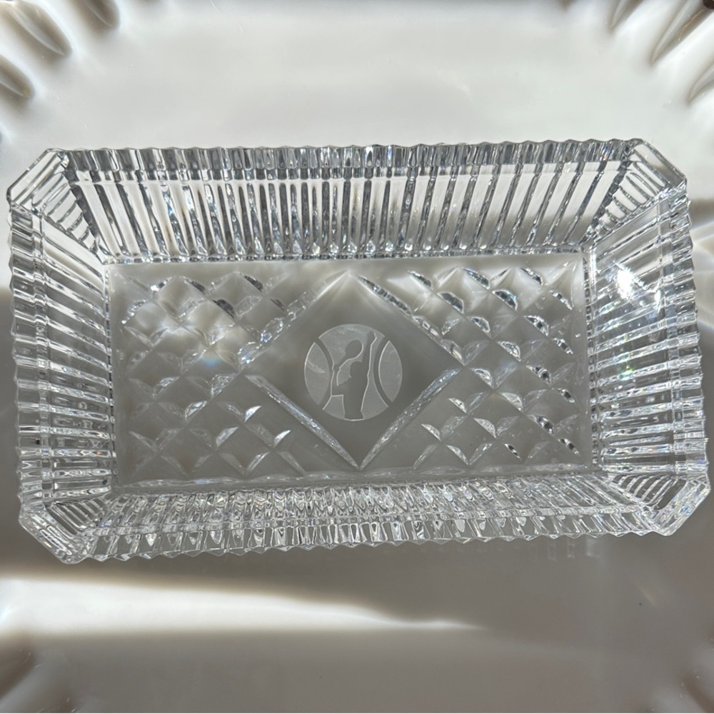Waterford Crystal 7” Tray - Tennis